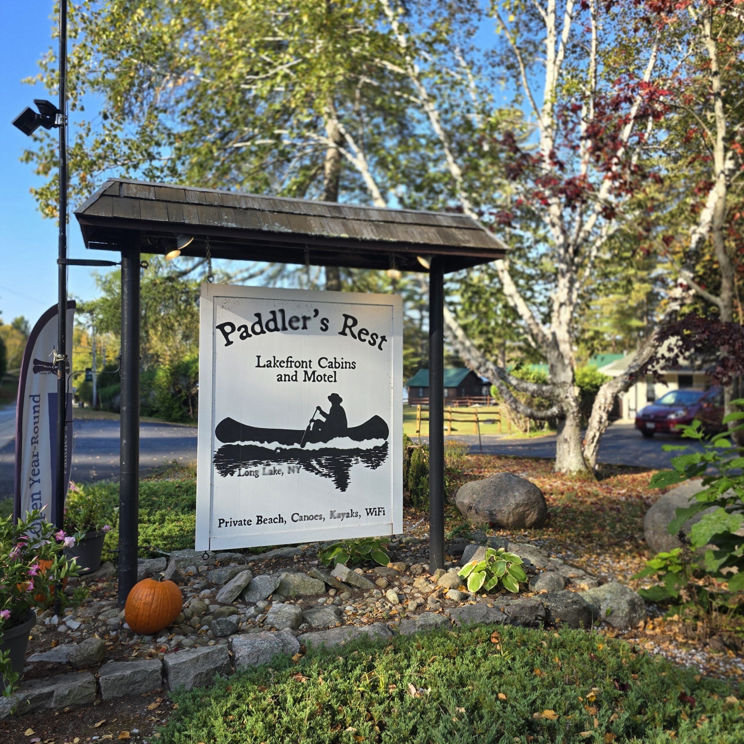 Paddler's Rest sign