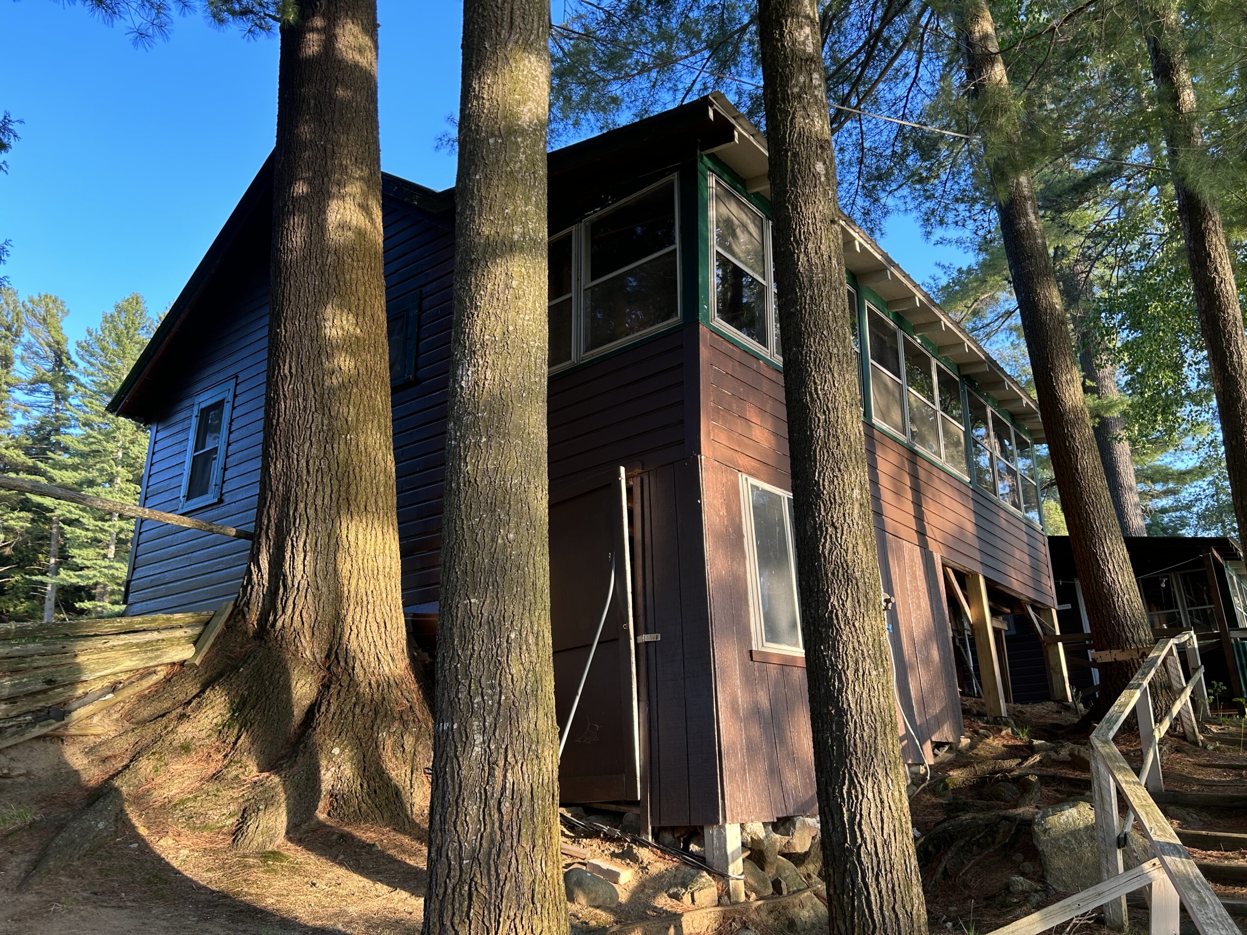 cabin on long lake