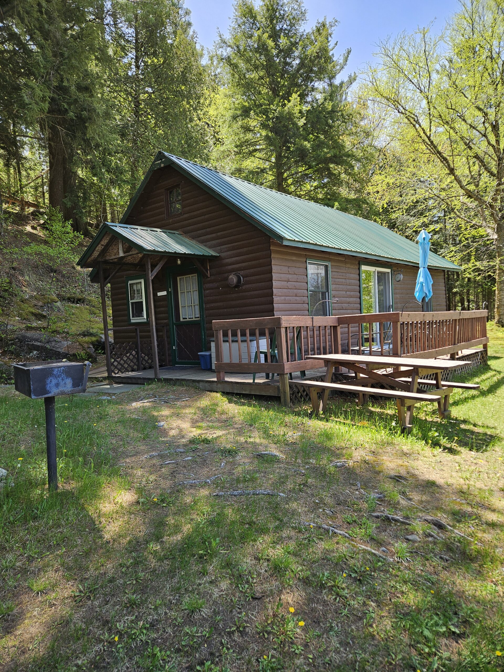 paddler's rest cabin in long lake